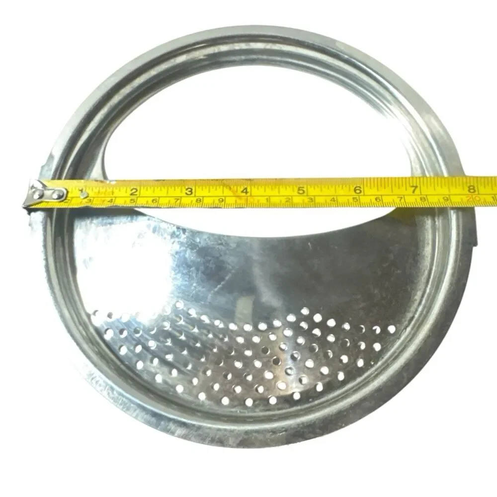 Lock and Drain Stainless Steel Strainer Insert Lids Set Of 5